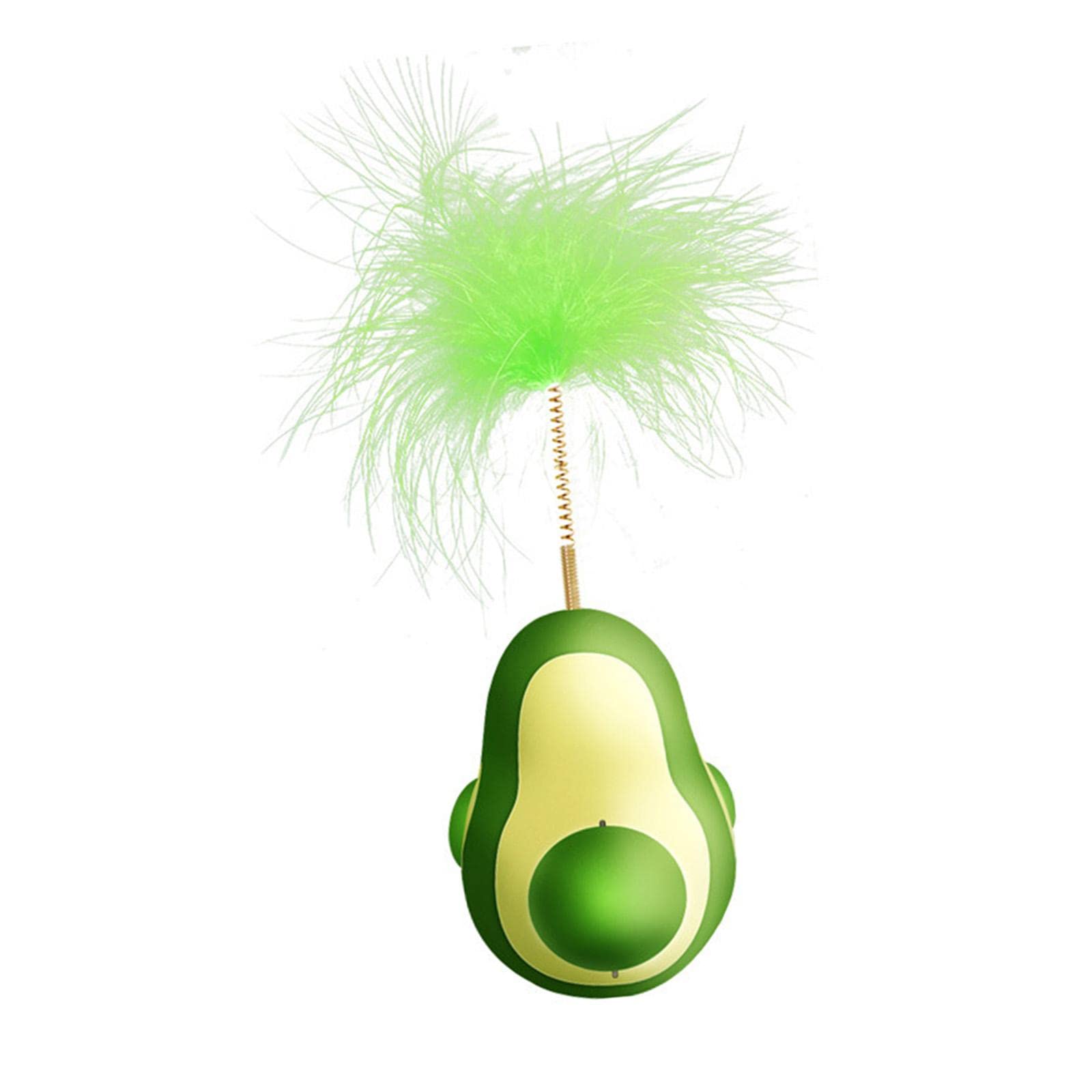 Myaddiction Catnip Balls Tumbler Feather Cat Teasing Toy Pet Supplies Cat Training