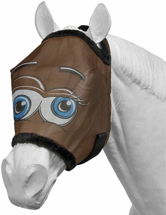 Tough1 Novelty Fly Mask Horse Goofy Eyes