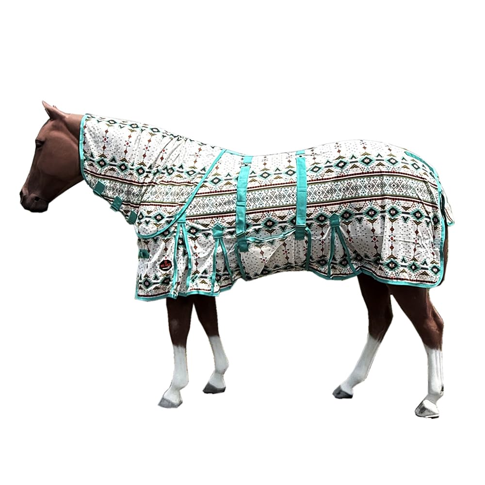 69 in HILASON Horse Fly Sheet Uv Protect Mesh Bug Mosquito Summer Spring