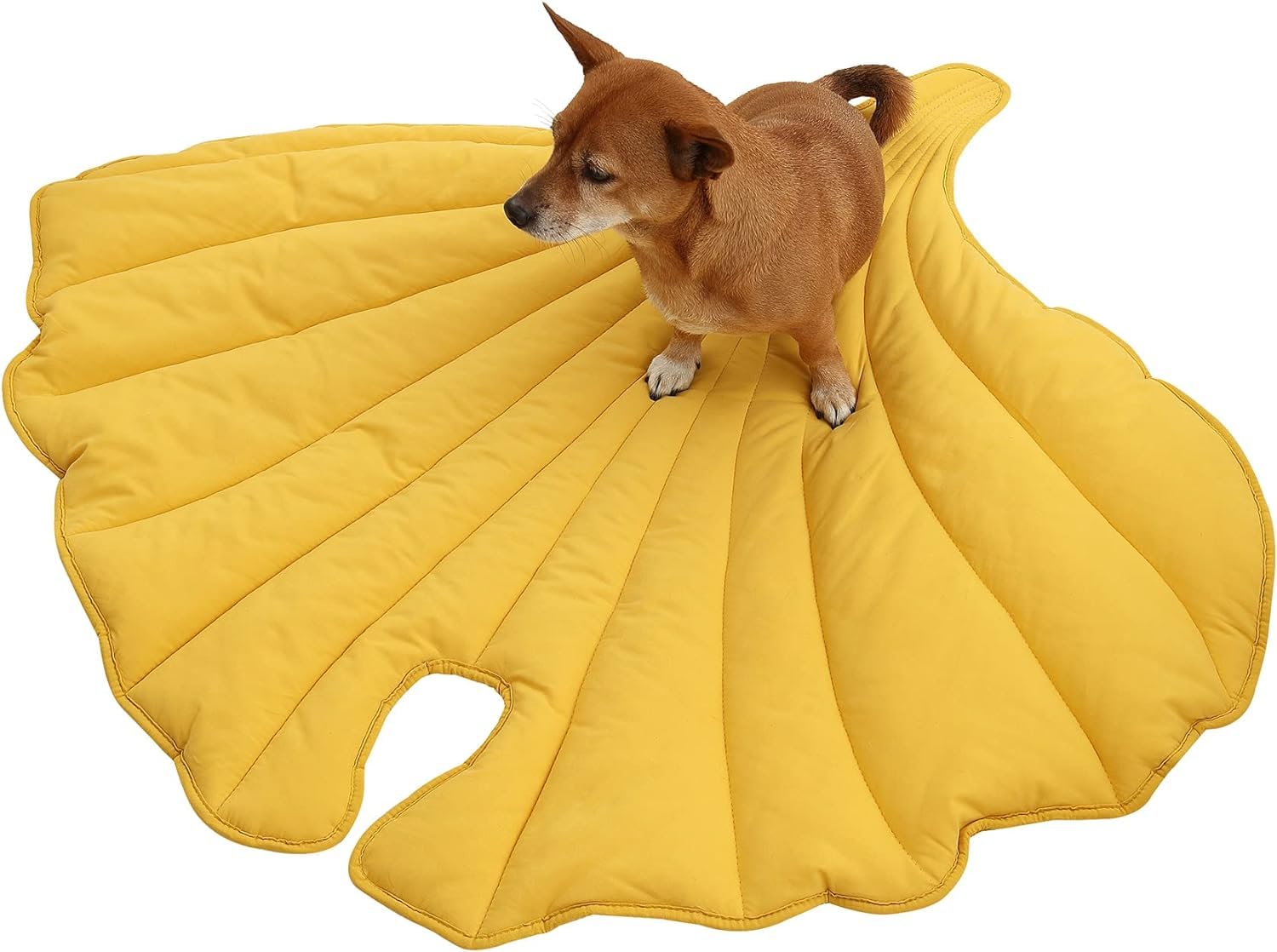 50X45 Inch Leaf Shaped Cotton Dog Blanket, Extra Large Pet Blanket For Small Medium Large Dogs, Machine Washable Puppy Mat For C