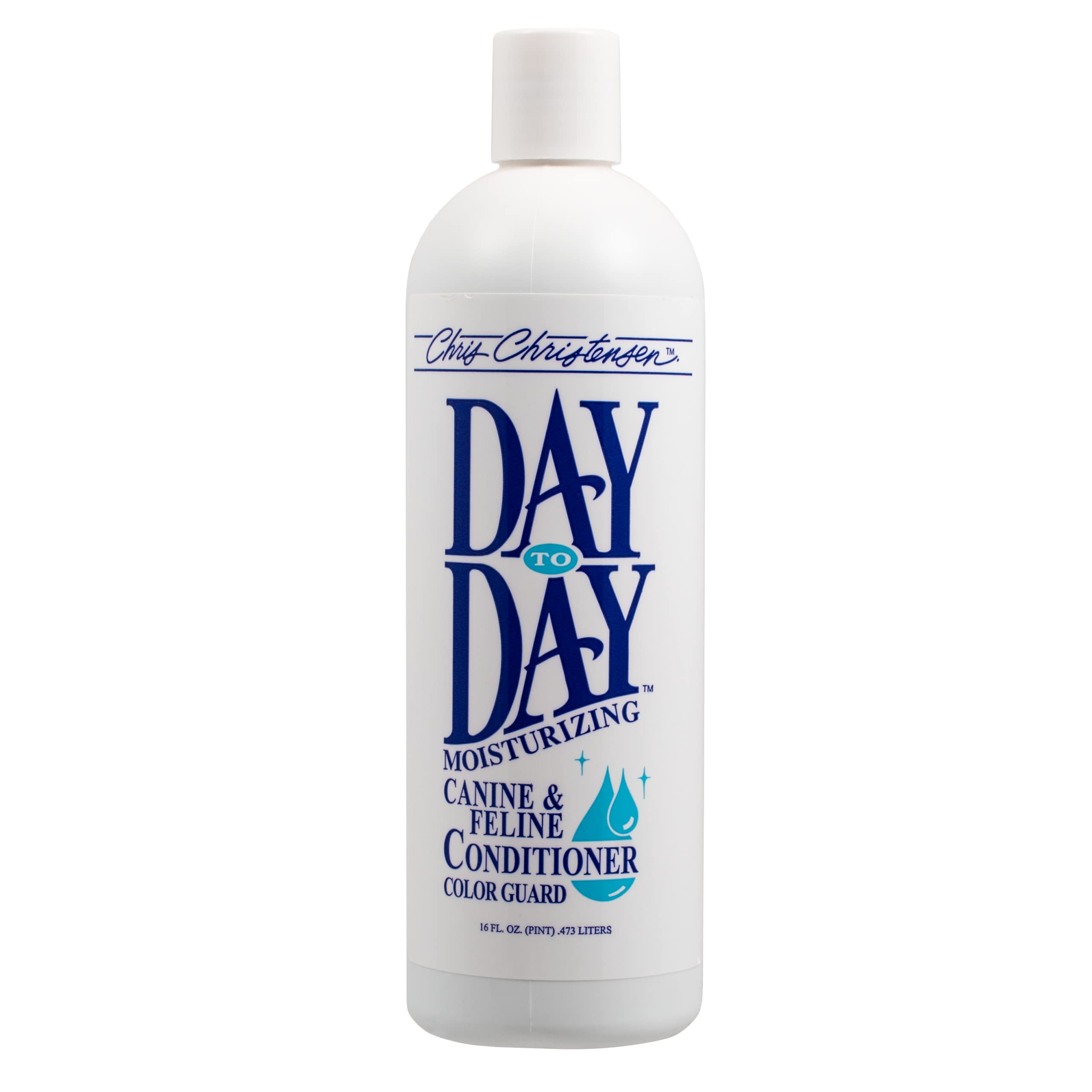 Chris Christensen Day to Day Ultra Concentrated Dog Conditioner, Makes up to 8 Bottles, Groom Like a Professional, Moisturizing,