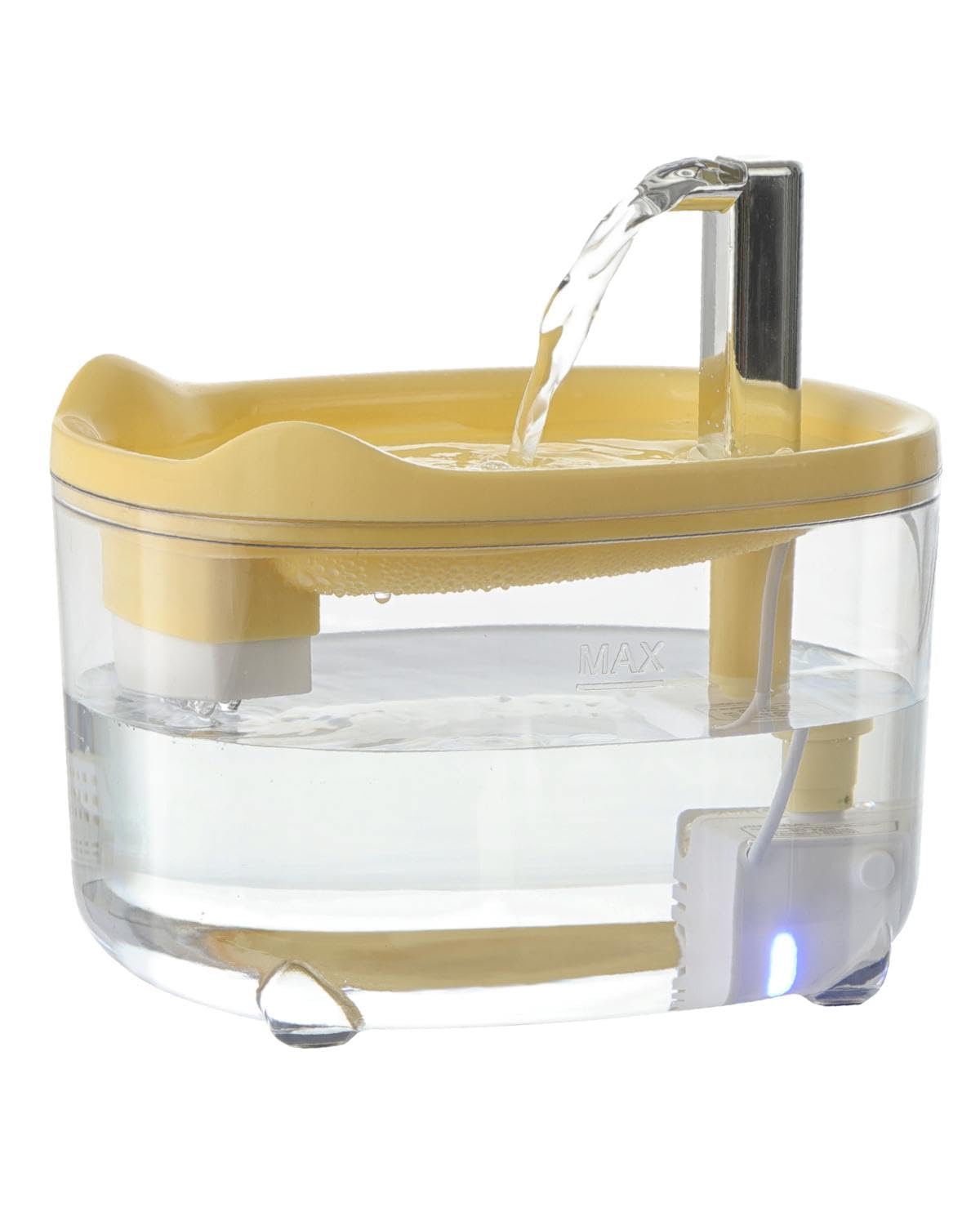 Hooyeatlin Cat Water Fountain, Premium 50Oz Pet Fountain For Cats Dogs Kitten, Automatic Pet Water Dispenser With Silent Pump, W