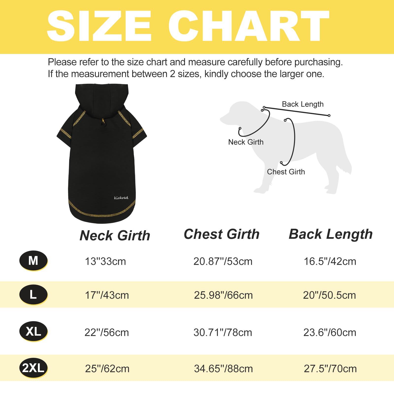 Kickred Basic Dog Hoodie Sweatshirts, Pet Clothes Hoodies Sweater With Hat And Leash Hole, Soft Cotton Outfit Coat For Large Medium Small Dogs