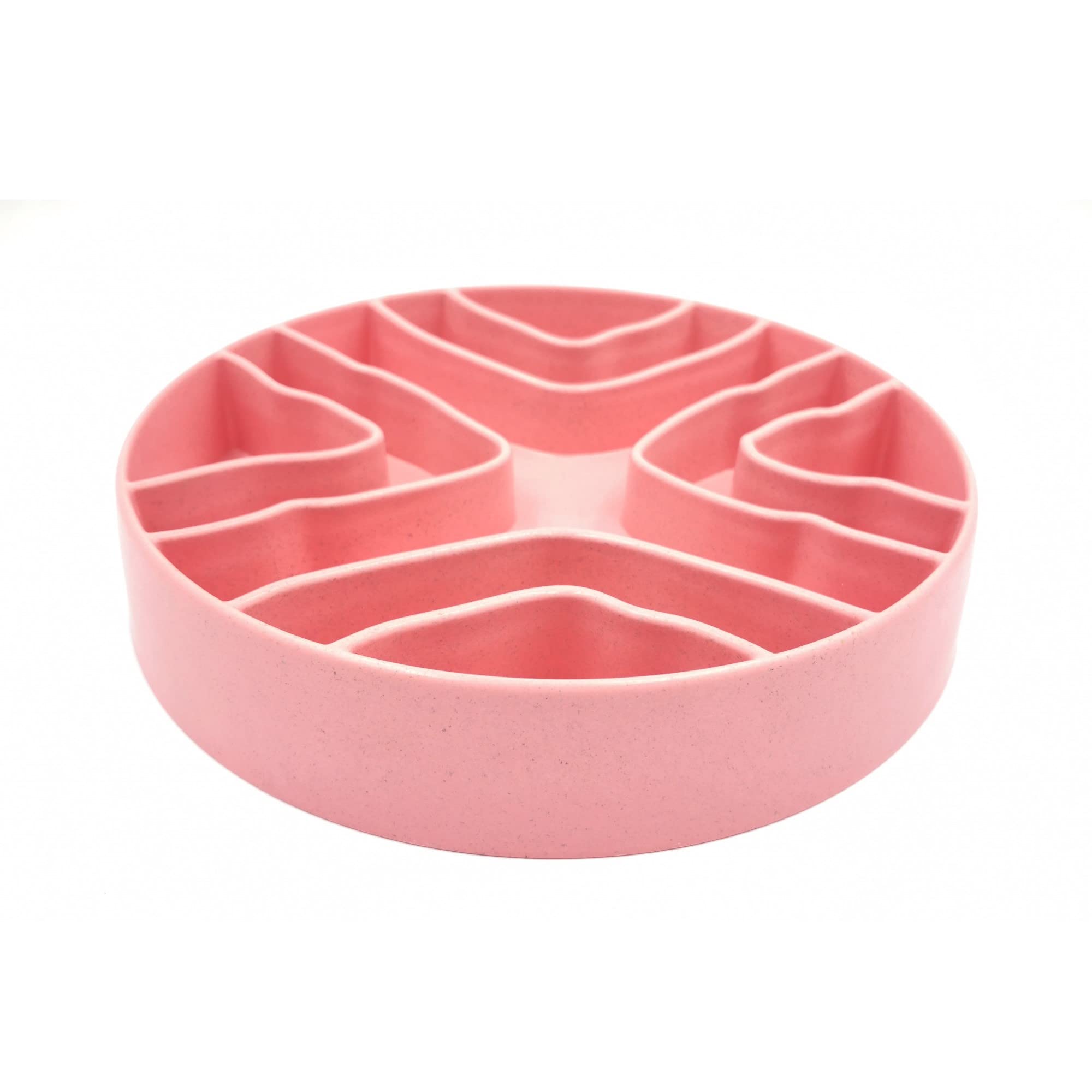 8 Inch Slow Eating Bowl - Healthy Design for Small & Medium Dogs & Cats - Anti Gulping, Cat & Dog Bowl, Slow Feeder