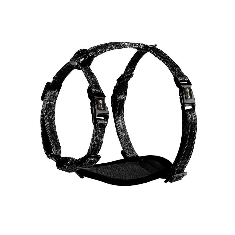 alcott Adventure Dog Harness, Extra Small, Black