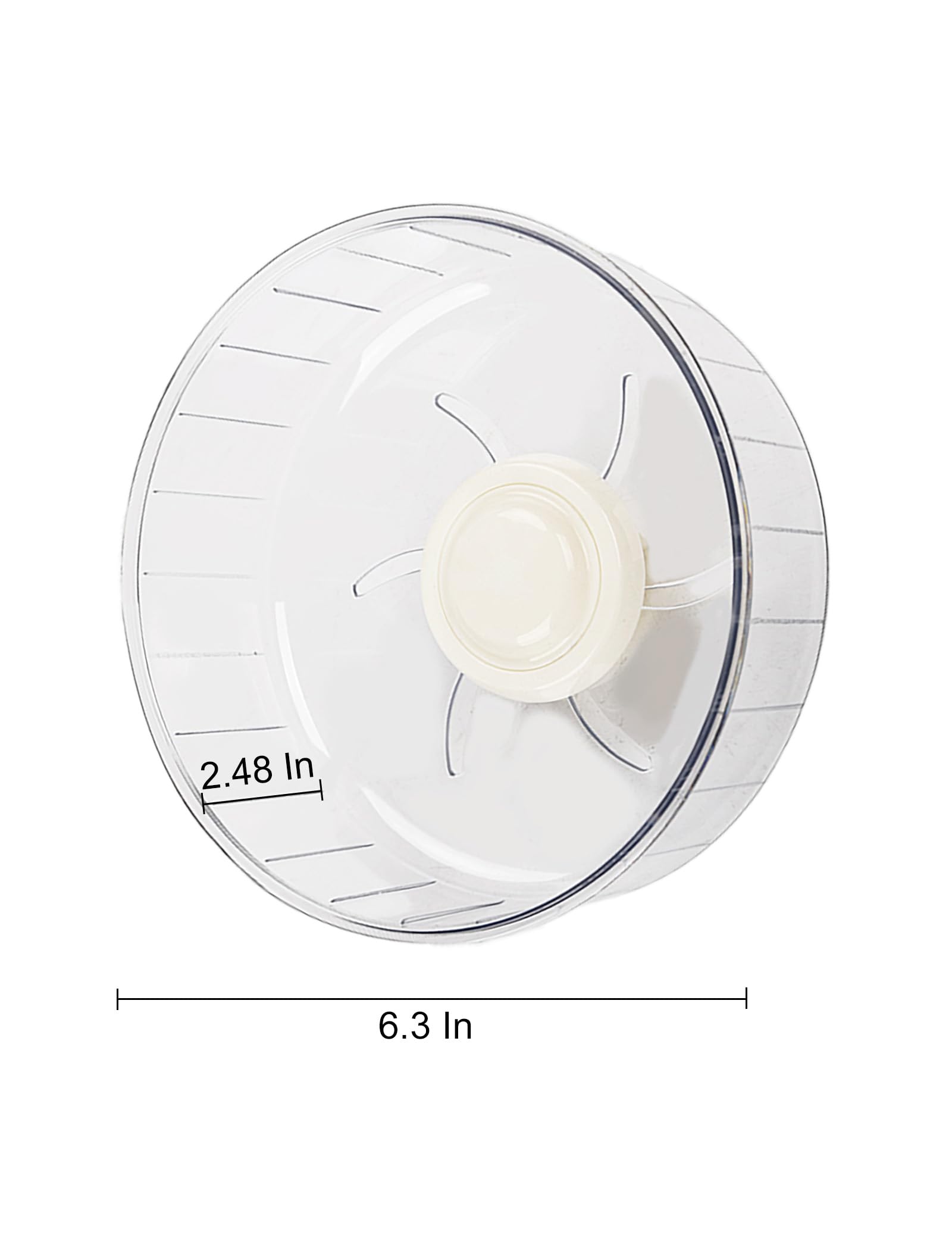 Sirvarni Super-Silent Hamster Exercise Wheel - Hamster Toys Cages Accessories 6.3 Inch Running Spinner Quite Runner For Small An