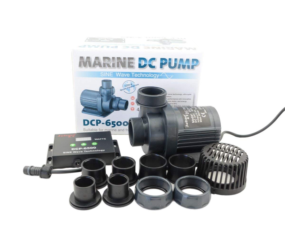 Jebao DCP Sine Wave Water Return Pump - DCP-6500, Copper, Ceramic Material