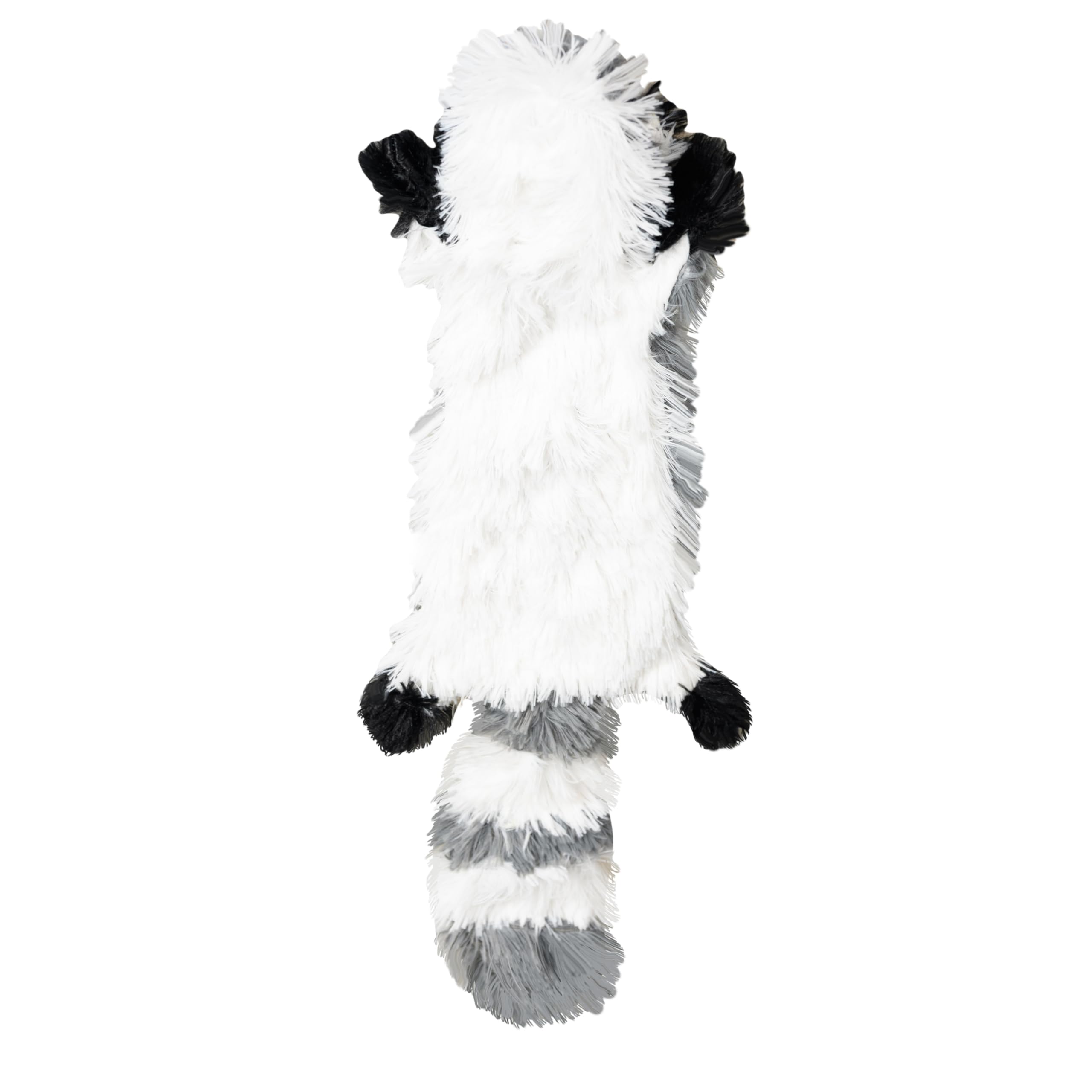 Fga Marketplace Racoon Flat No Stuffing No Squeak Plush Dog Toy, Funny Style Will Entertain Your Pet For Hours, Recommended For