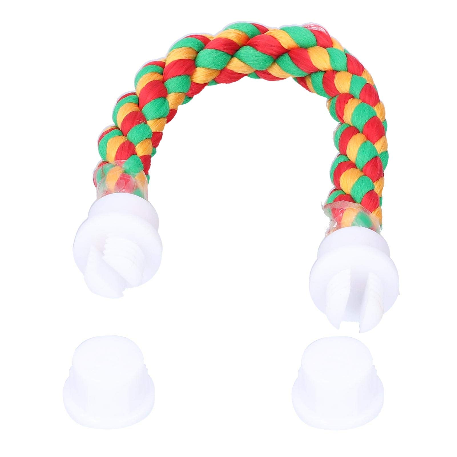 Pokerty9 Bird Chew Toy, Bird Parrots Stand U Shape Bird Rope Perch For For Bird