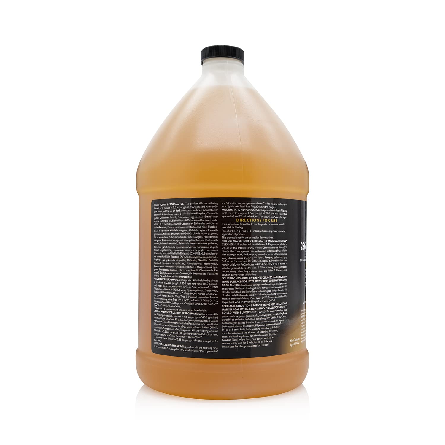 Petology 256:1 Disinfectant, 1 Gallon - Liquid Concentrate Disinfectant and Deodorizer, Sanitizer for Veterinary Clinics and Ken