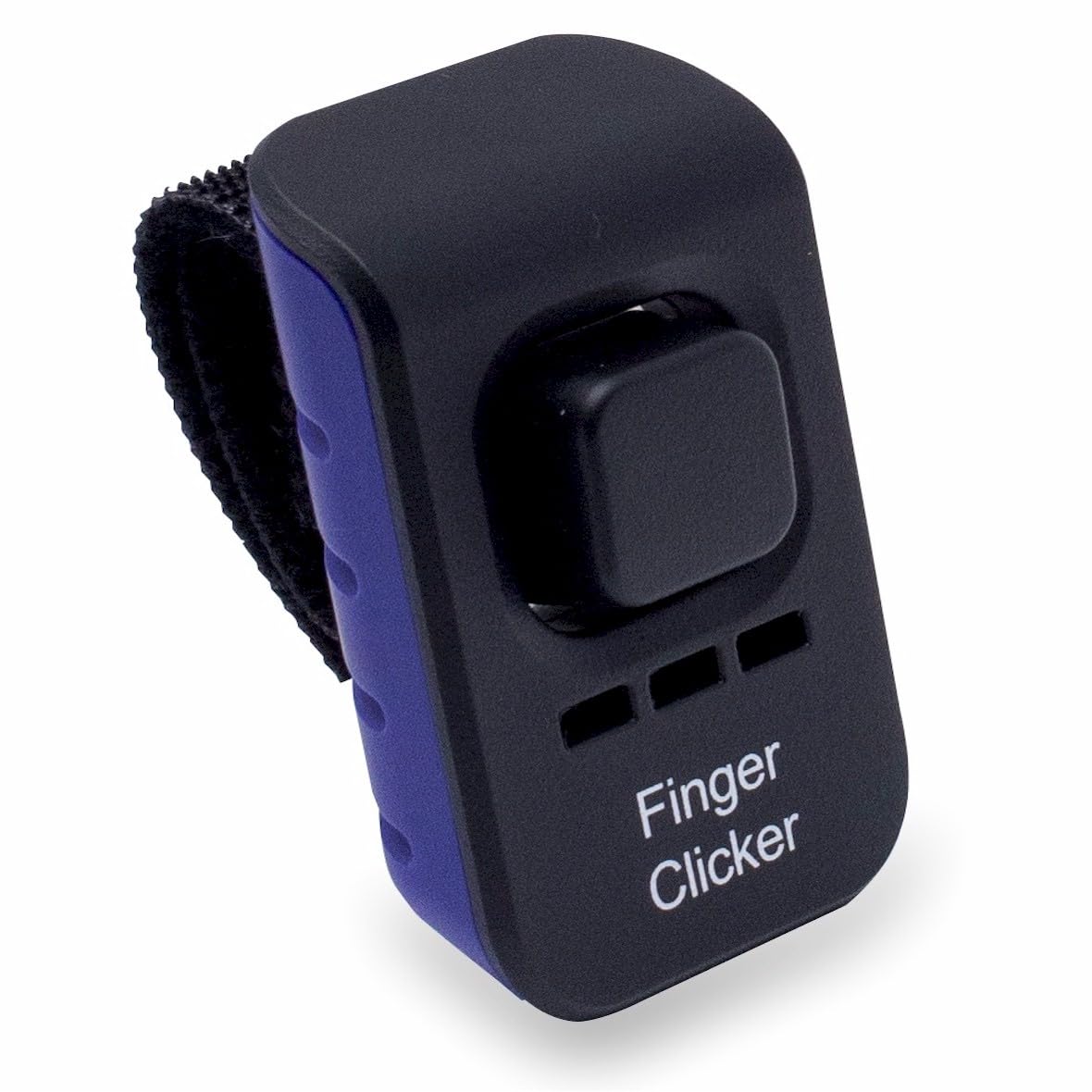 Educator Dog Training Finger Clicker With Audible Sound For Positive Reinforcement, Behavior And Obedience Pet Trainer, Blue