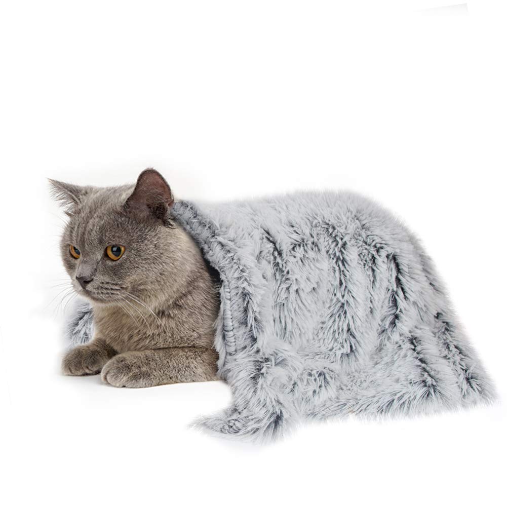 Pjyucien Fluffy Fleece Calming Pet Throw Blanket, Super Soft And Warm For Indoor Cats And Dogs, Small 16 * 24 '', Machine Washab