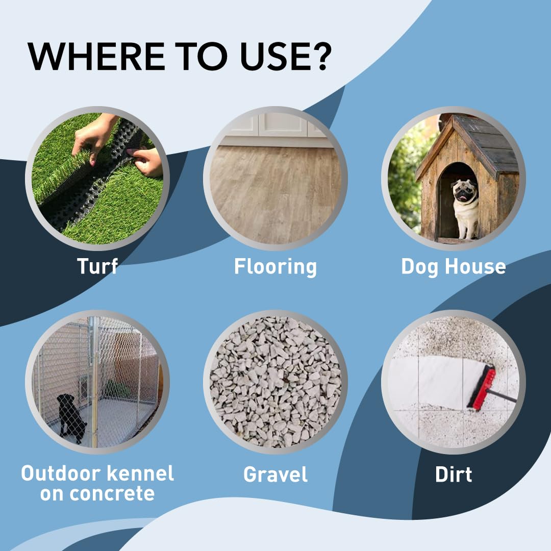 K.O.E. Fresh Scent Odor Eliminator Concentrate For Kennels, Cages, Floors & More - Non-Enzymatic Pet Odor Solution For Home & Do