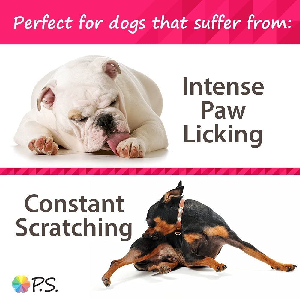 Ps for Dogs 100% Hypoallergenic Dog Food - No More Paw Licking & Skin Scratching - Solves Allergies Naturally - No More Harmful