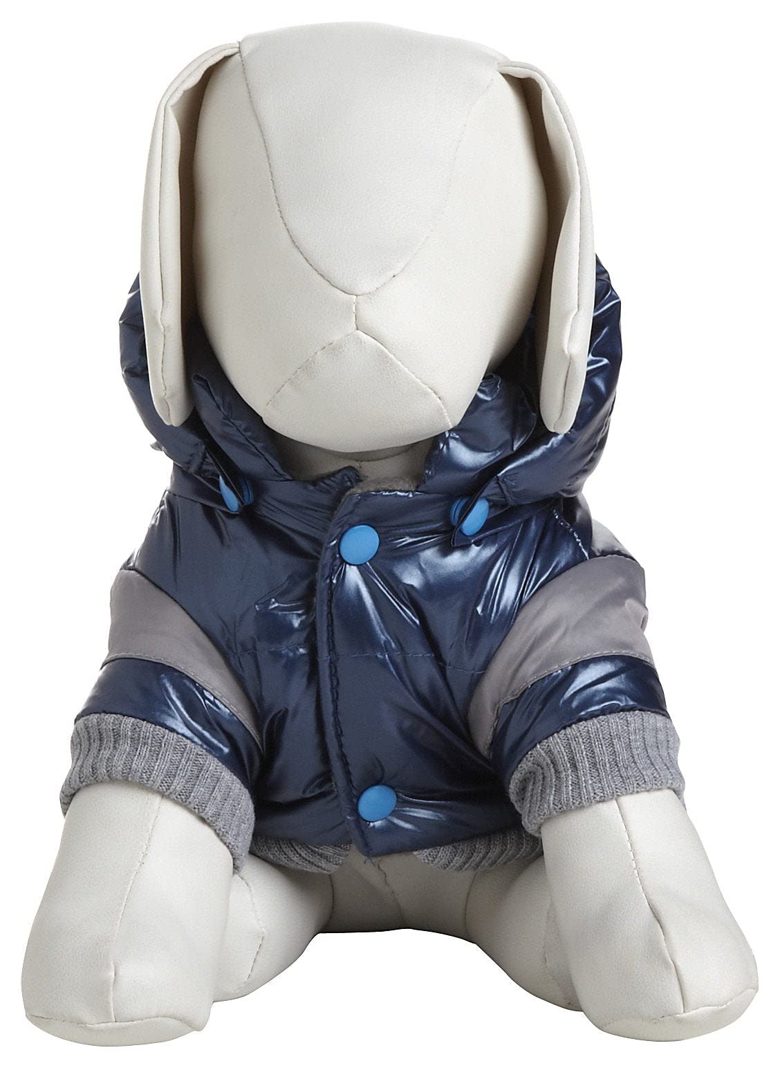 Pet Life Sporty Vintage Aspen Ski Winter Dog Coat With Snap-Off Removable Hood - Dog Jacket Features 3M Thinsulate Insulation Wa