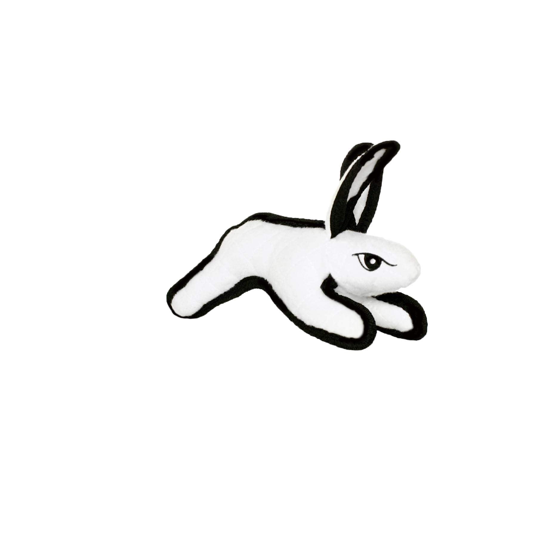 TUFFY - World s Tuffest Soft Dog Toy - Barnyard Rabbit -Squeakers - Multiple Layers. Made Durable, Strong & Tough.Interactive P