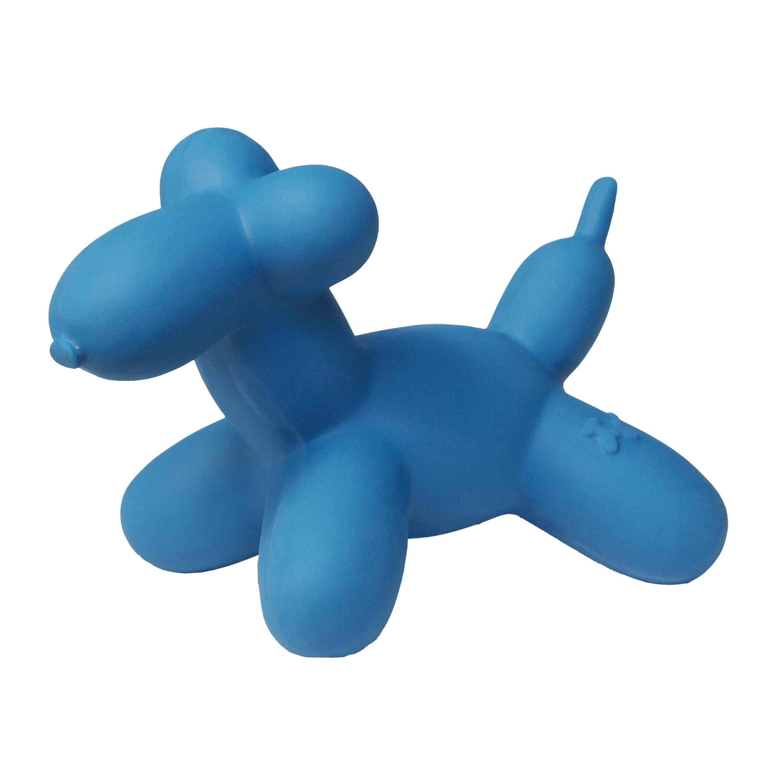 Outward Hound Latex Blue Rubber Balloon Dog Squeaky Dog Toy, Xs