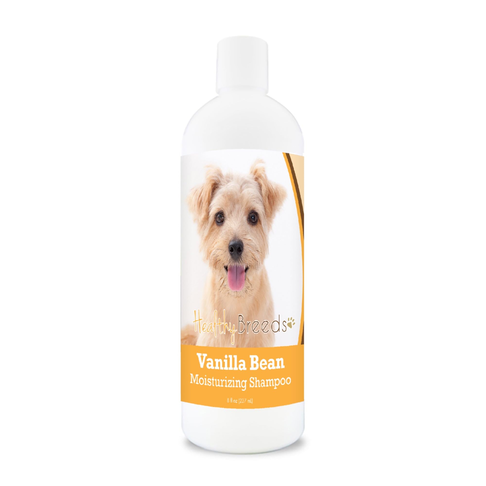 Healthy Breeds Norfolk Terrier Vanilla Bean Moisturizing Shampoo + Conditioner - With Vitamins A, D, E + Coconut Oil - 8 Oz