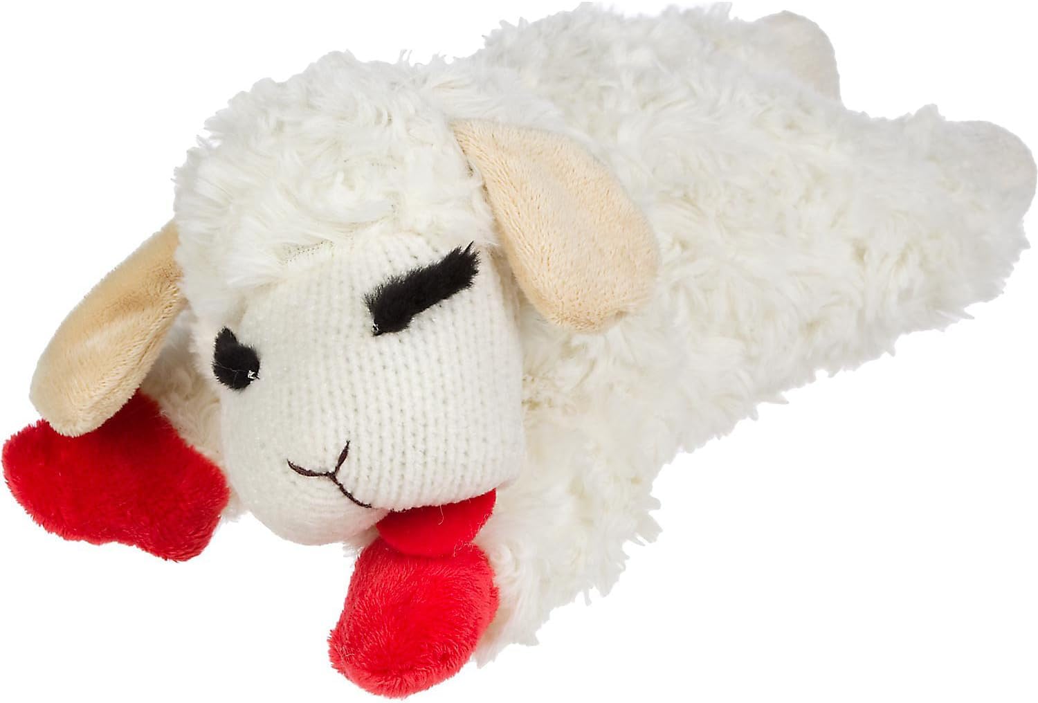 Classic Media Multipet 6-Inch Lamb Chop Dog Toy, 3 Pack