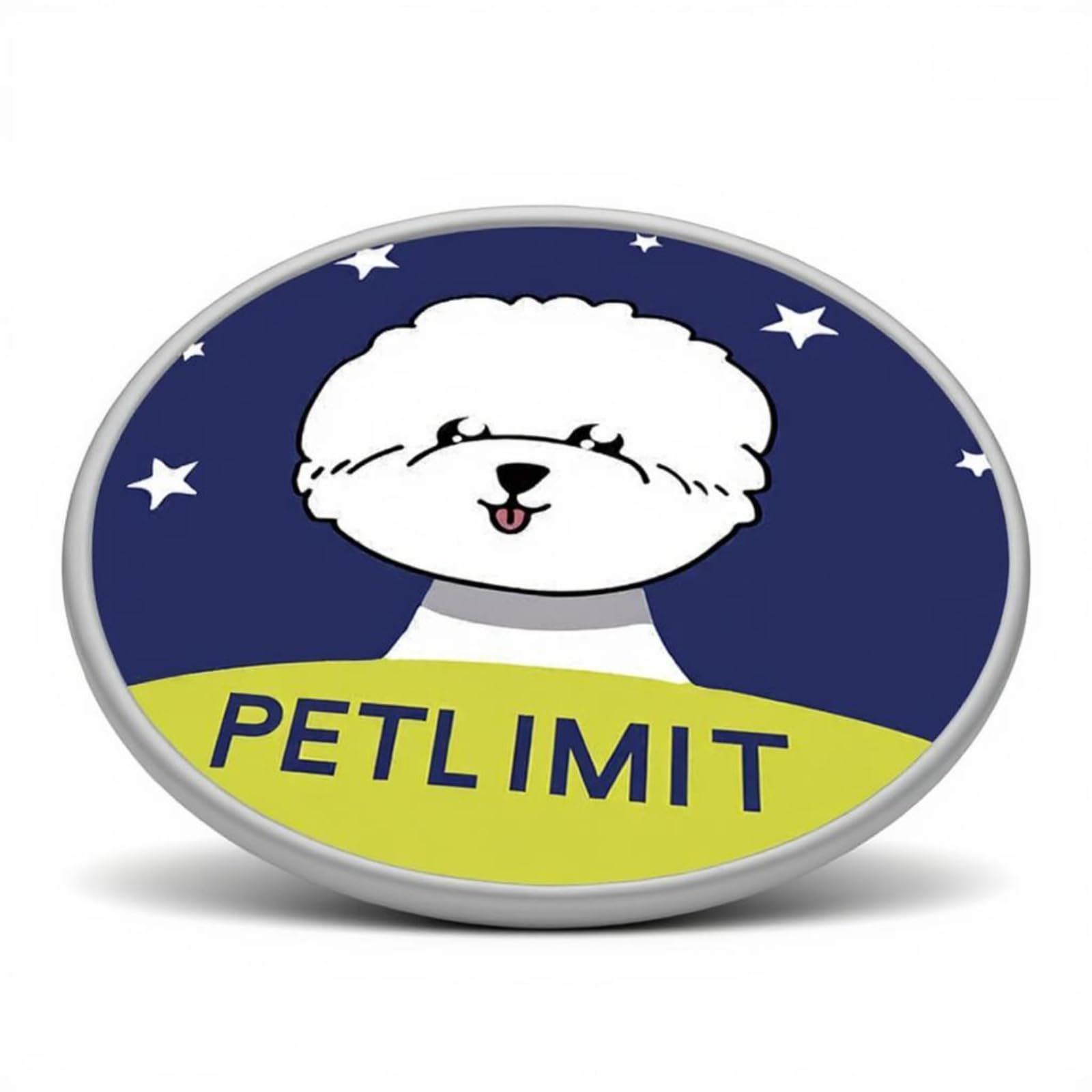 FABLOFT Round Pet Mat, Absorbent Dog and Cat Bed Mat, NonSlip, cleanable, Floor Protector 60cm Diameter Pomeranian