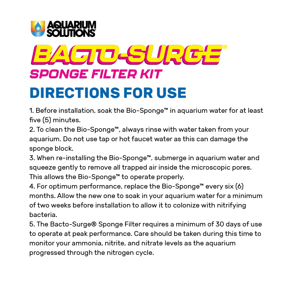 Hikari Bacto-Surge Foam Filter, Xl (125 Gallon)