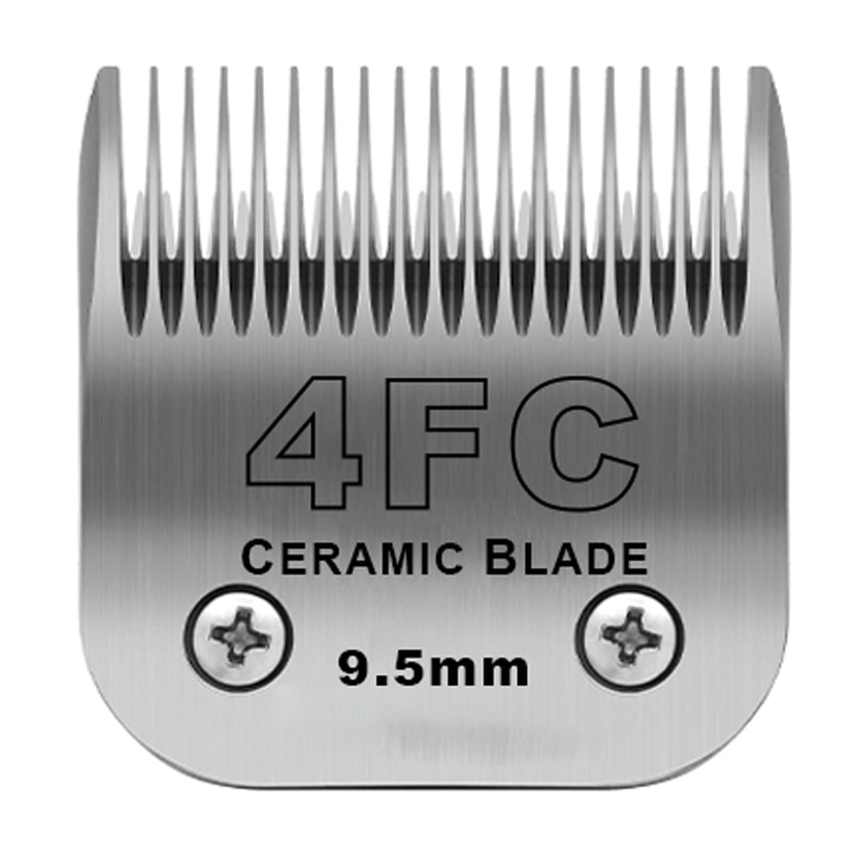 Dodaer Detachable Pet Dog Clipper Blades,Compatible With Andis Size 4Fc Cut Length 3/8'(9.5Mm),Most Oster A5,Wahl Km Series Clippers,Made Of Ceramic Blade & Stainless Steel Blade