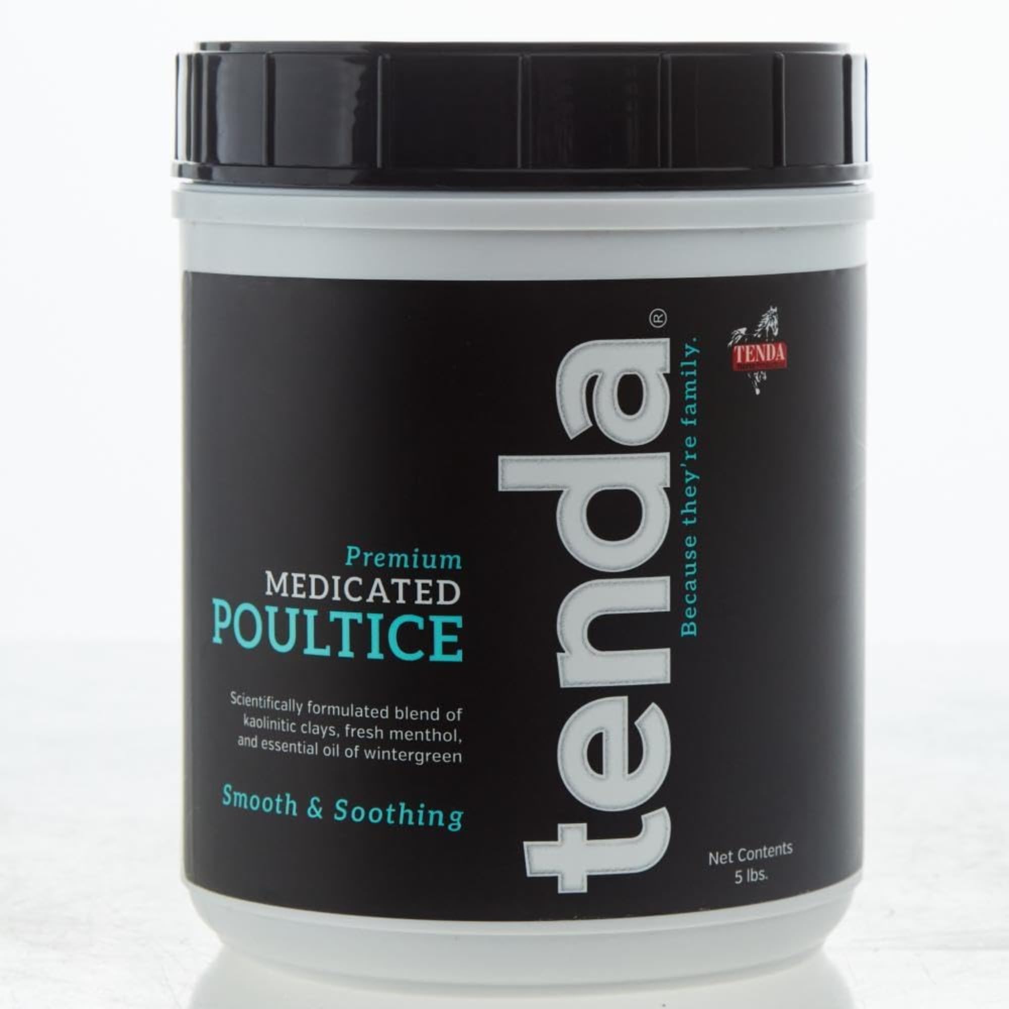 Tenda Premium Medicated Poultice - Scientifically Formulated Blend of Kaolinitic Clays, Fresh Menthol, and Essential Oil of Wint