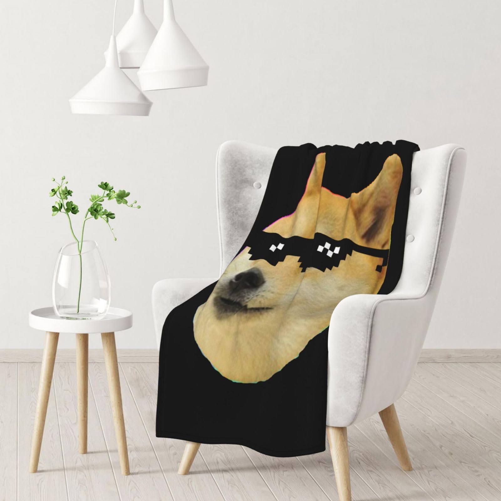 SwpWab Mr Doge Meme Dog Extremely Comfortable and Light Warm Blanket for All Seasons Gift 3040 in
