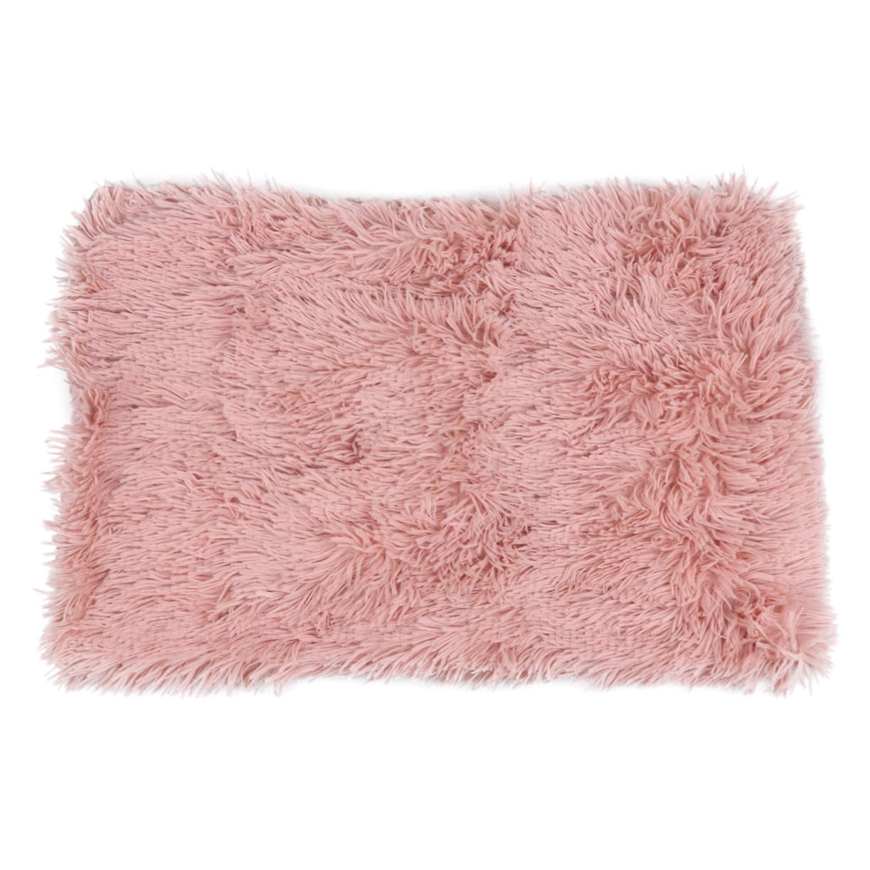POPETPOP 1Pc Plush Pets Blanket for Dogs and Cats Warm and Comfortable Sherpa Fleece Mat Pink Winter Blanket for Pets Soft and S