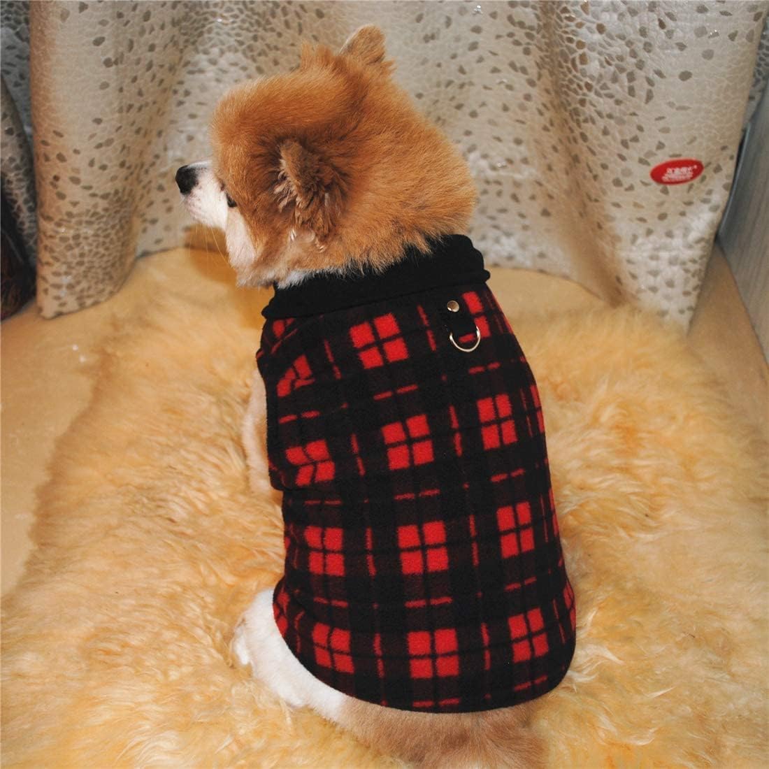 Pixriy Dog Sweater 3 Pcs, Soft Fleece Vest With Leash Ring Pullover Jacket Winter Pet Dog Clothes For Puppy Small Dogs Cats Tedd