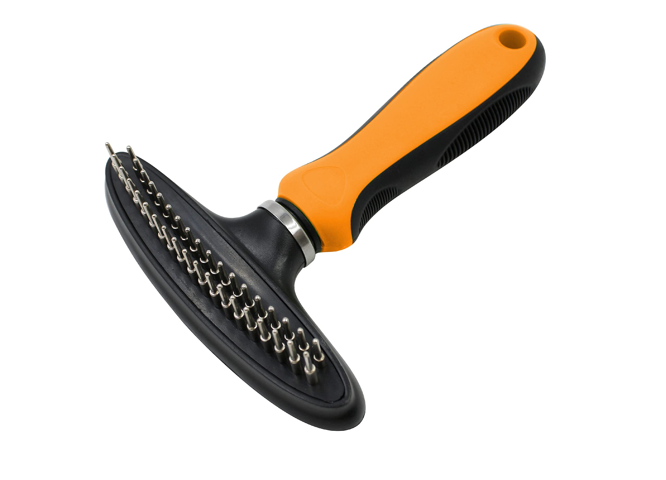 Pet Life A Flex Series Dual-Row Grooming Rake Pet Comb