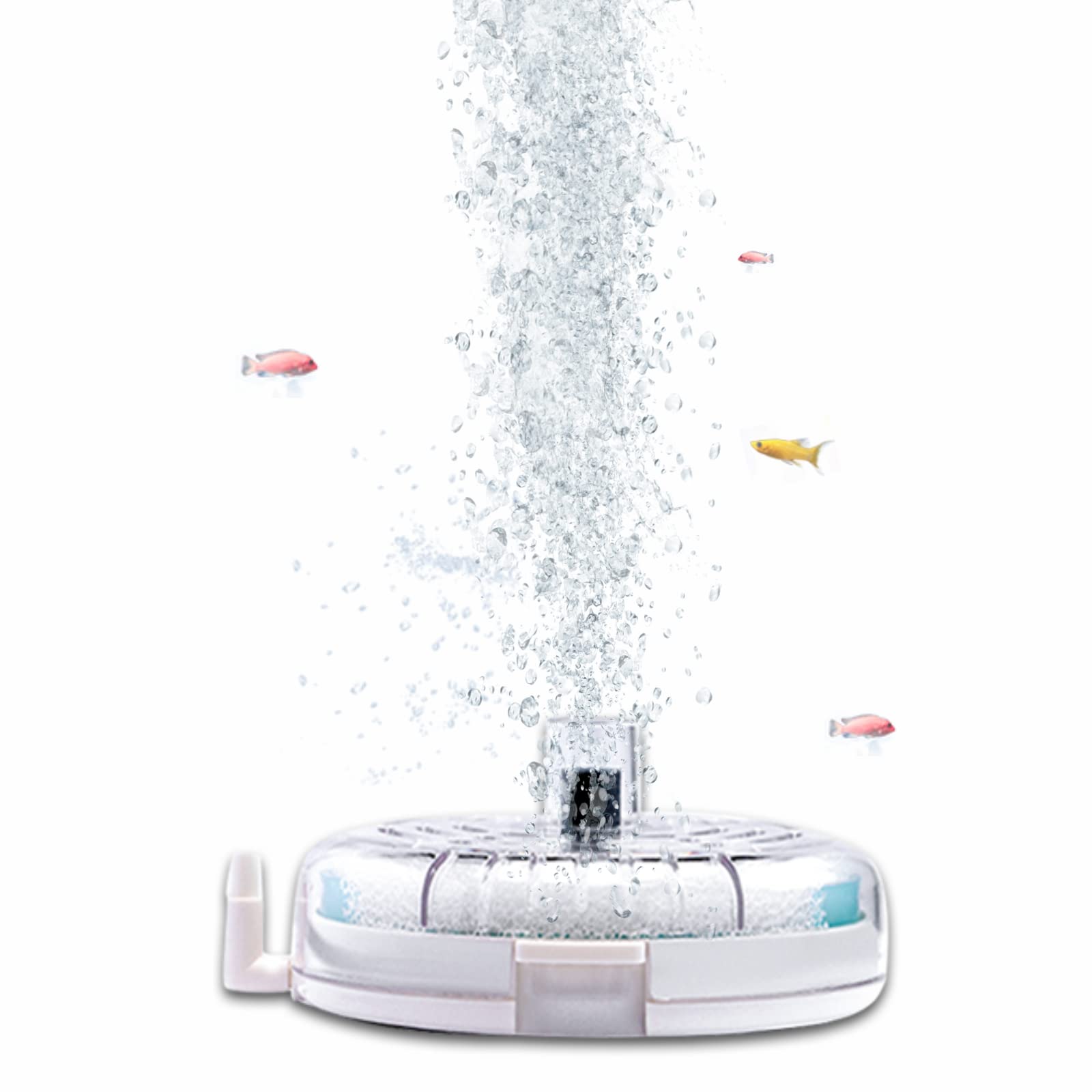 UPETTOOLS Mini Aquarium Sponge Filter, Small Internal Fish Tank Filter Detachable Submersible Filter with Air Stone Suitable for