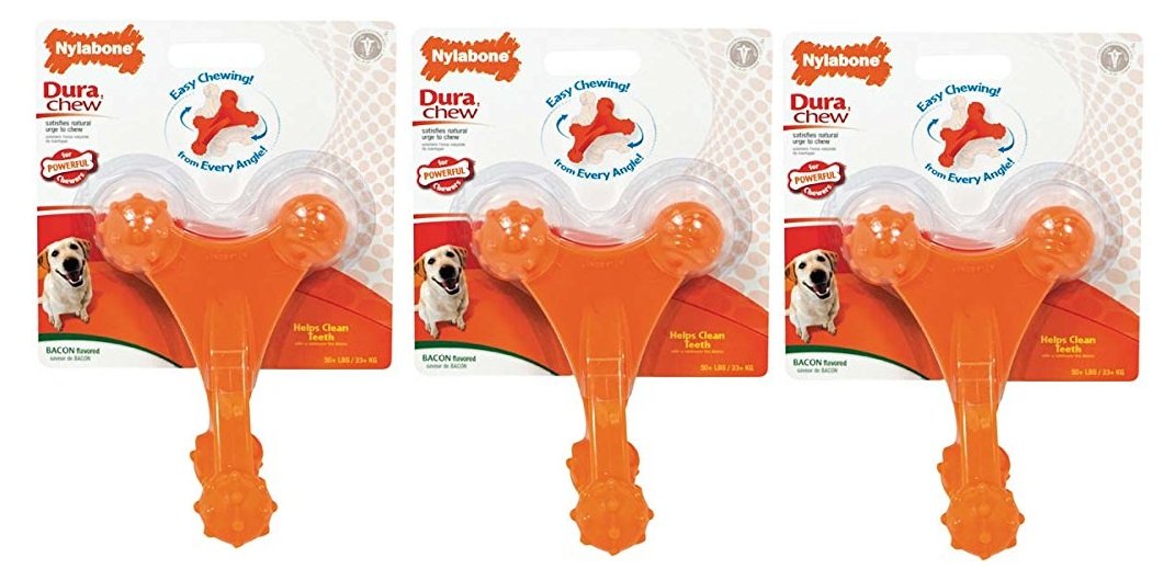 Nylabone (3 Pack Dura Chew Axis Bone Dog Chew Toy