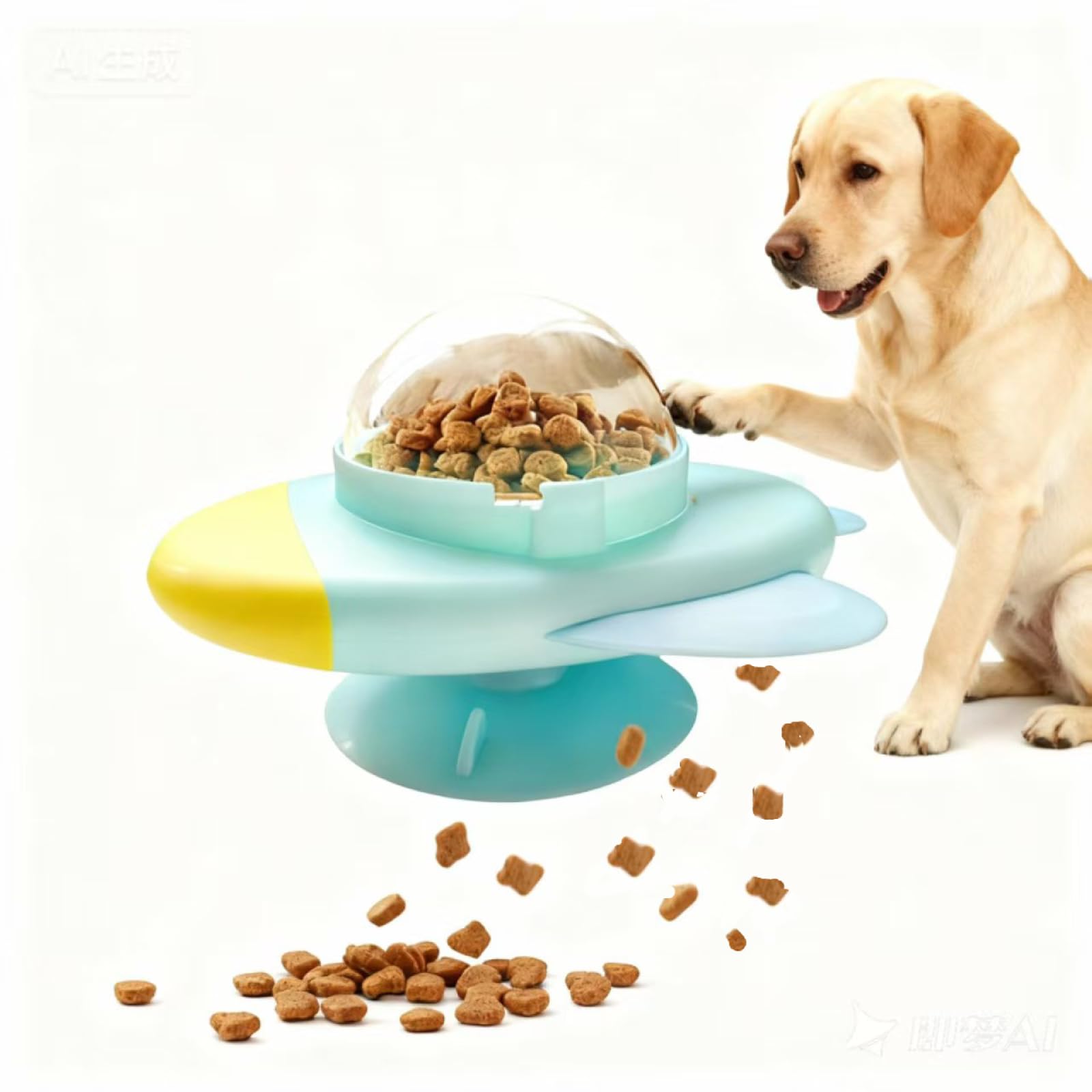 Interactive Dog Puzzle Toy Treat Dispenser - Slow Feeder to Reduce Boredom and Encourage Play