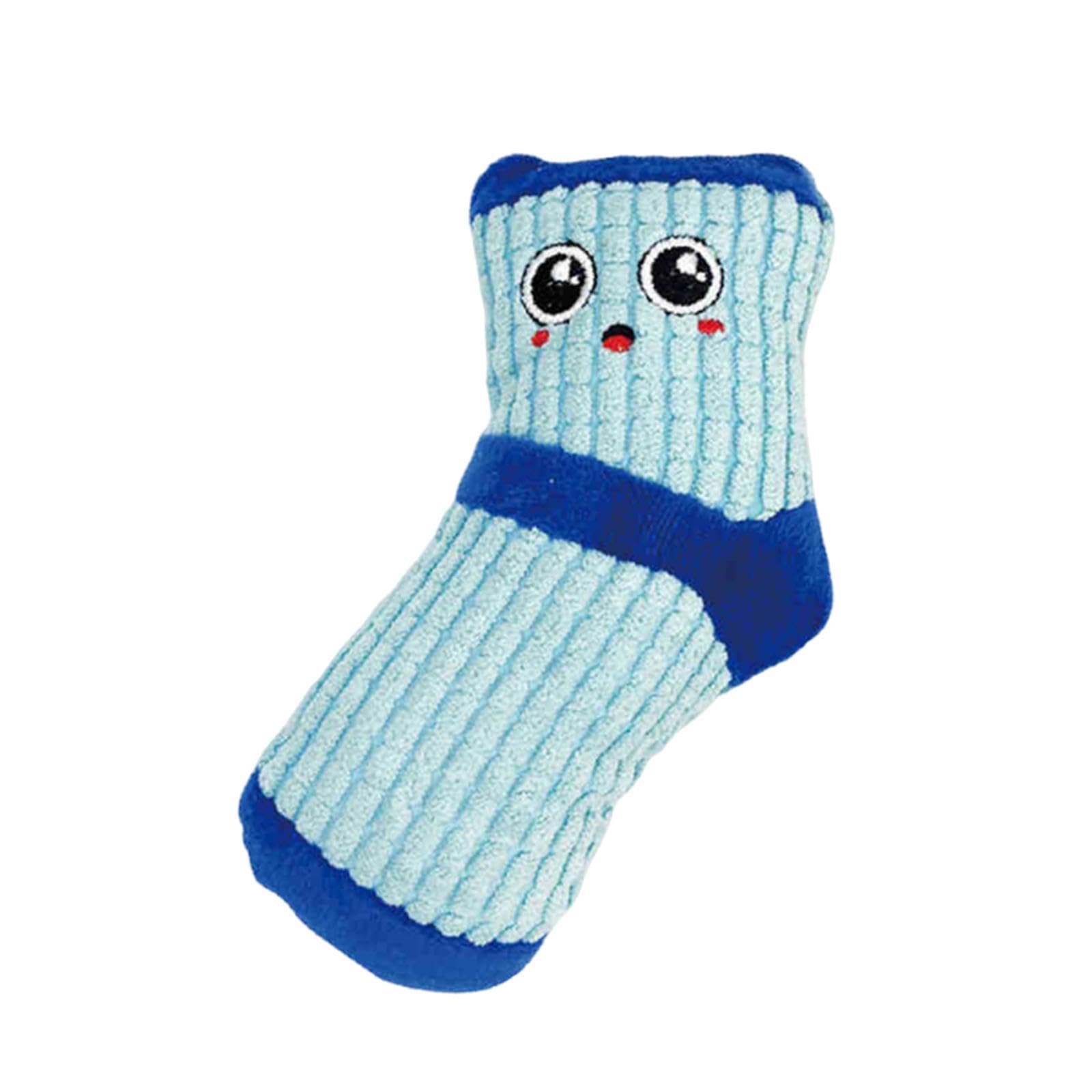 BNF Squeaky Dog Toy Creative Keep Them Busy Expression Bite Toy Interactive Cute BluePet Supplies/Dogs/Toys/Squeak Toys