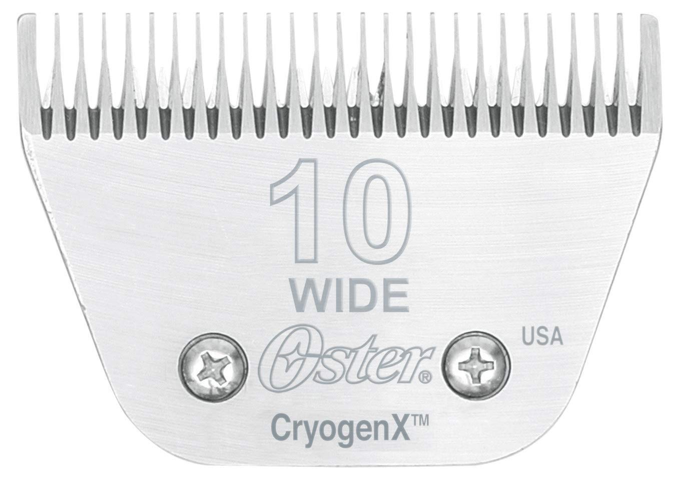 Oster Cryogenx Detachable Pet Clipper Blade, Size 10 Wide (078919-446-005)