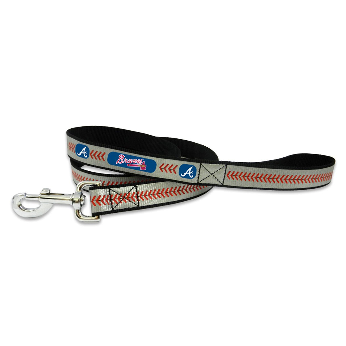 Mlb Atlanta Braves Baseball Pet Leash, Reflective, Large