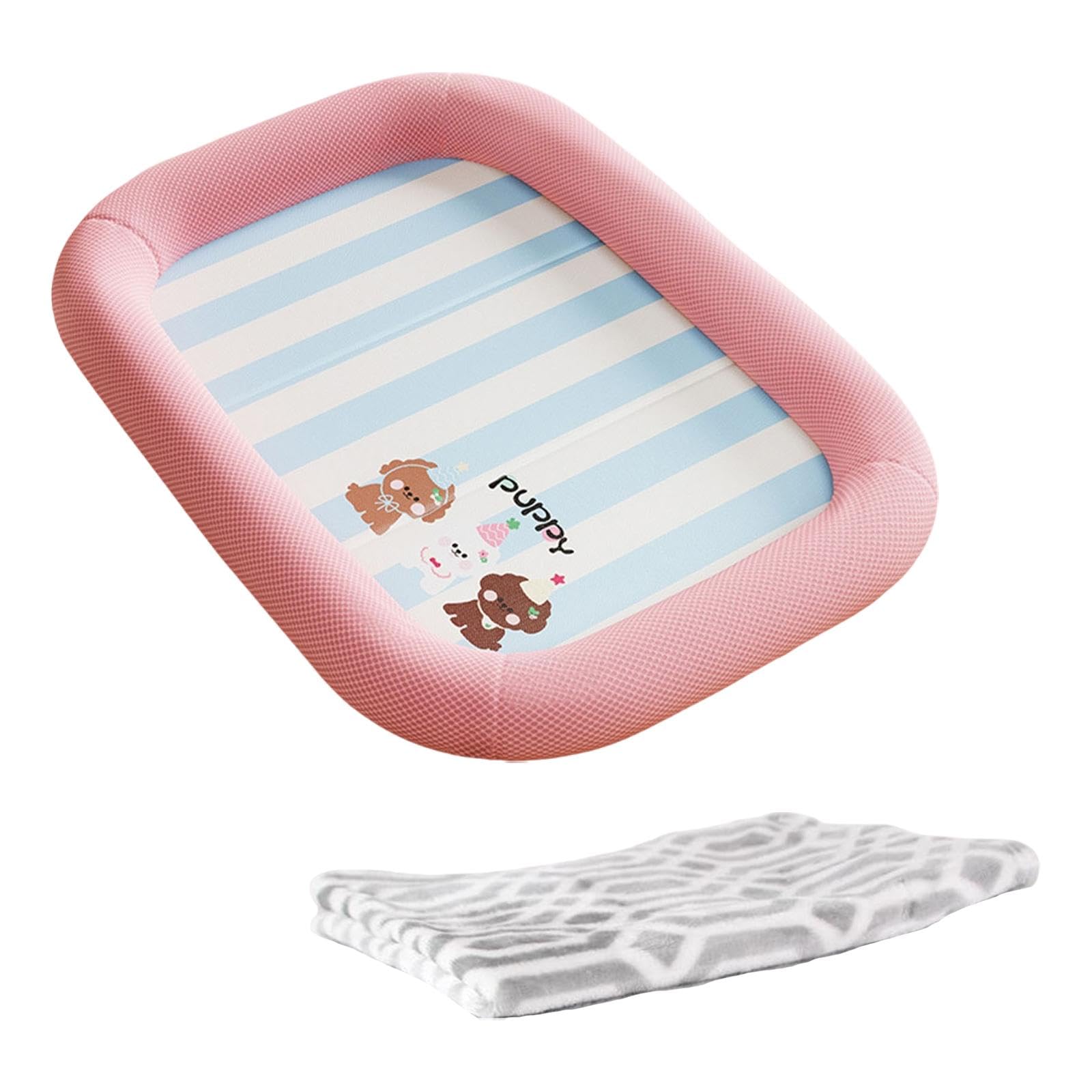SHOPORA Dog Cooling Mat Nest Multifunction Summer Cushion for Small Dogs Travel Home M | Pet Supplies | Dog Supplies | Beds