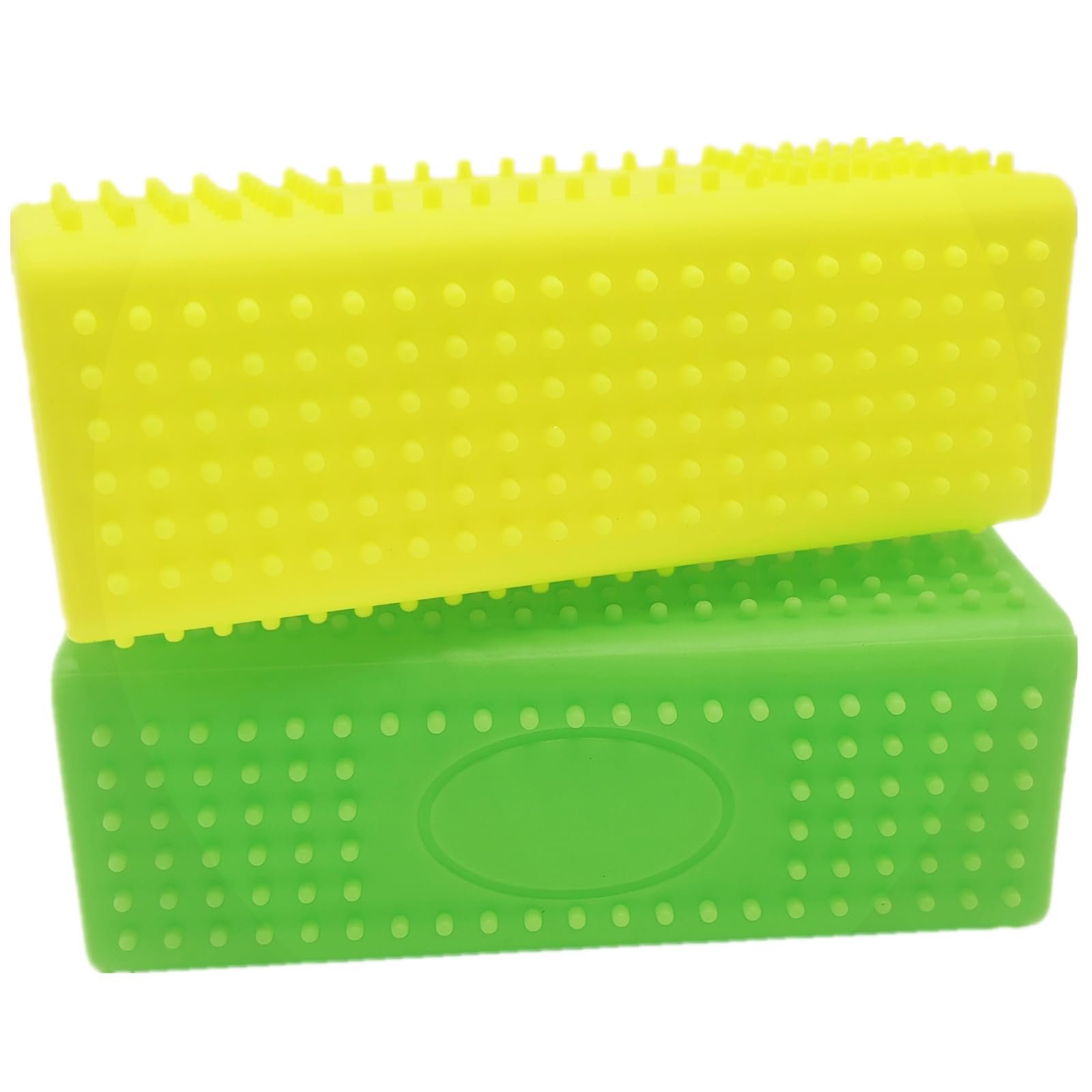 2 Pieces Pet Dog Cat Hair Remover, Block Roller Cleaner, Hollow Silicone Cleaner Brush For Sofa, Car Interiors, Furnishings, Car