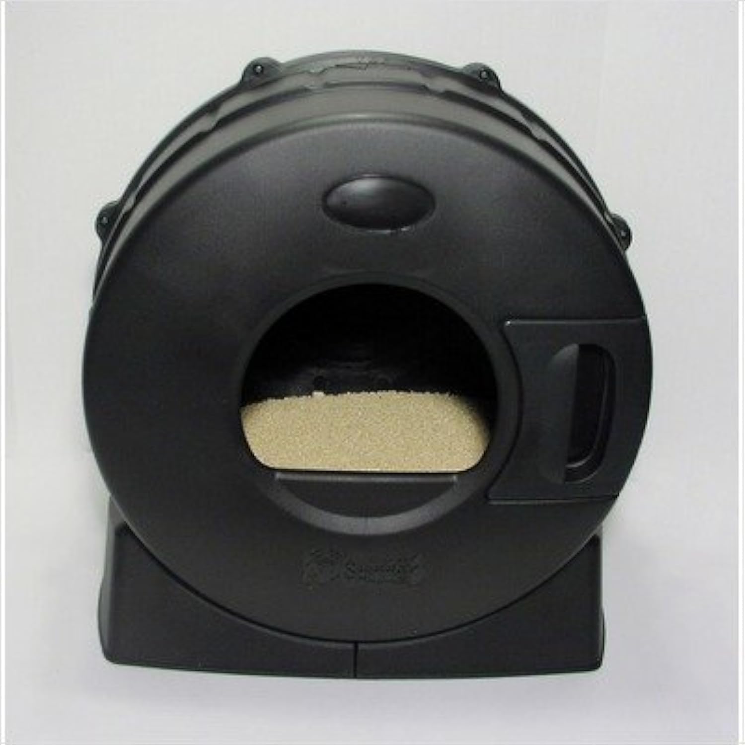 Litter Spinner Cat Litter Box, Black 18X20X14.5 Inches