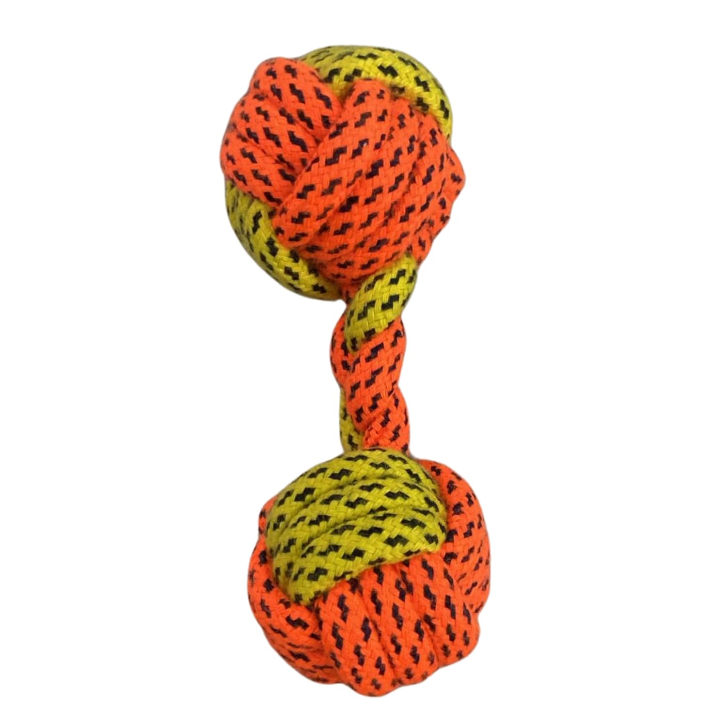 Vijv Toys Dumble Ball Rope Toy  Strong Chew & Fetch Toy for Dogs (6.5)
