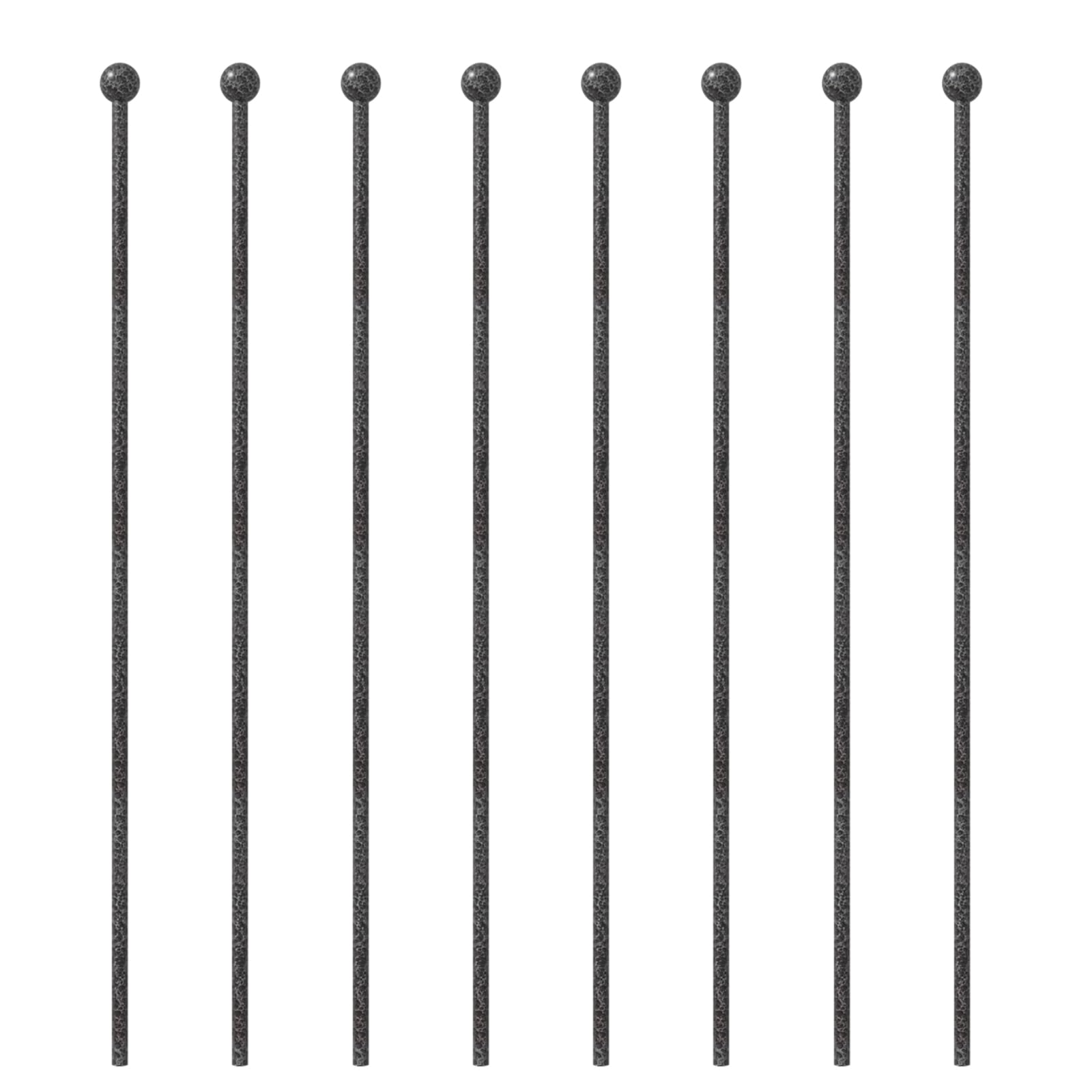 Dog Playpen Stakes - Dog Pens Accessories, For Indoor Outdoor Rv Puppy Large Medium Puppy Dog Playpen (49 Inch, Silver Black)