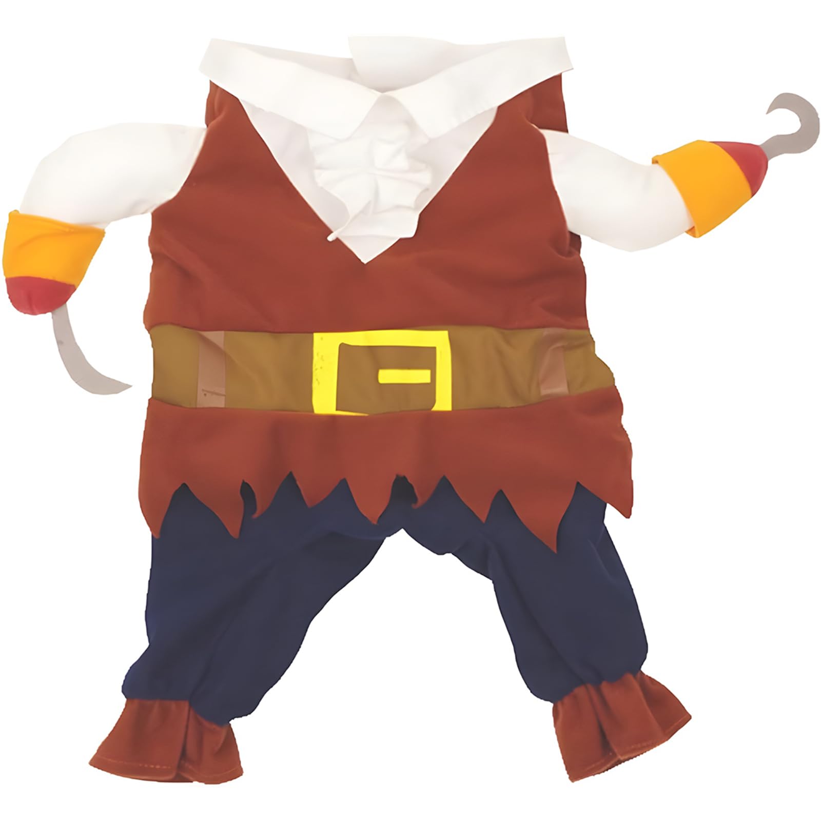 Nacoco Pet Dog Costume Pirates Of The Caribbean Style Cat Costumes (Xs) Brown