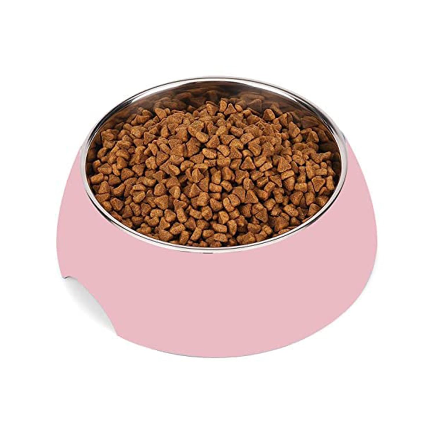 Sripet Dog 2 In 1 Bowl | Melamine Bowl| Anti Skid Bowls For Dogs And Cats | Food Grade (Water & Food Bowl) Pink