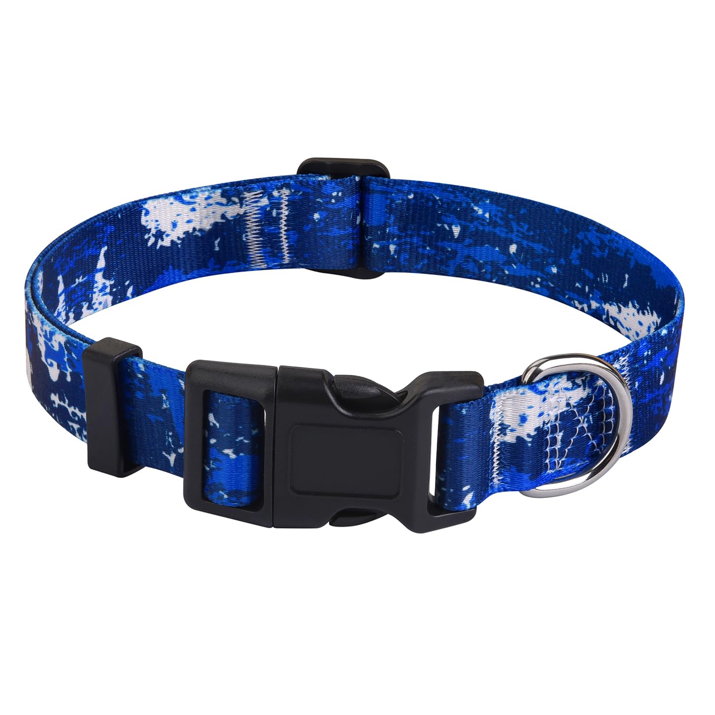 Hqyddmi Dog Collar For Large Dogs, Soft Comfy Pet Collar For Small Medium Large Dogs, Floral Pattern For Boy Girl Puppy Dogs(Tea