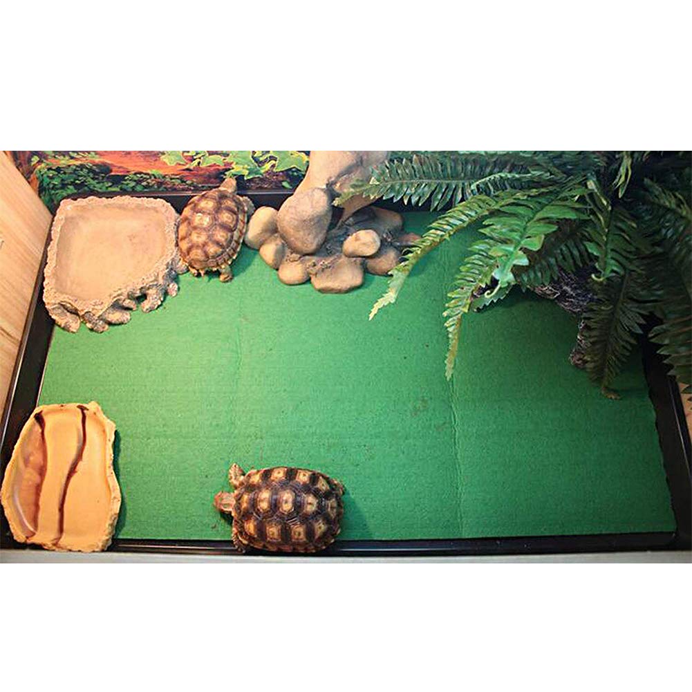 47.2' X 23.6' Reptile Carpet Large Mat Substrate Liner Bedding Reptile Supplies For Terrarium Lizards Snakes Bearded Dragon Gecko Chamelon Turtles Iguana