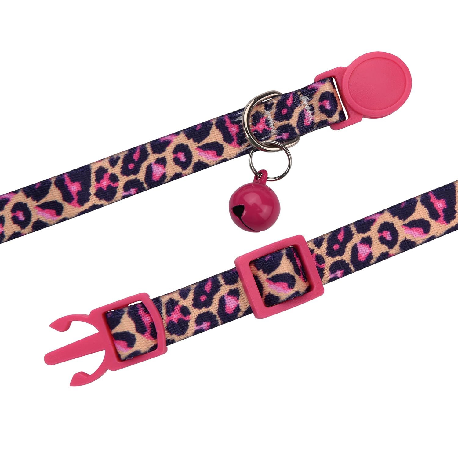 Marukopet Cat Collar Breakaway With Bells, 3 Pack Girl Boy Pet Cat Collar With Bohemia Floral Tribal Geometric Patterns, Adjusta