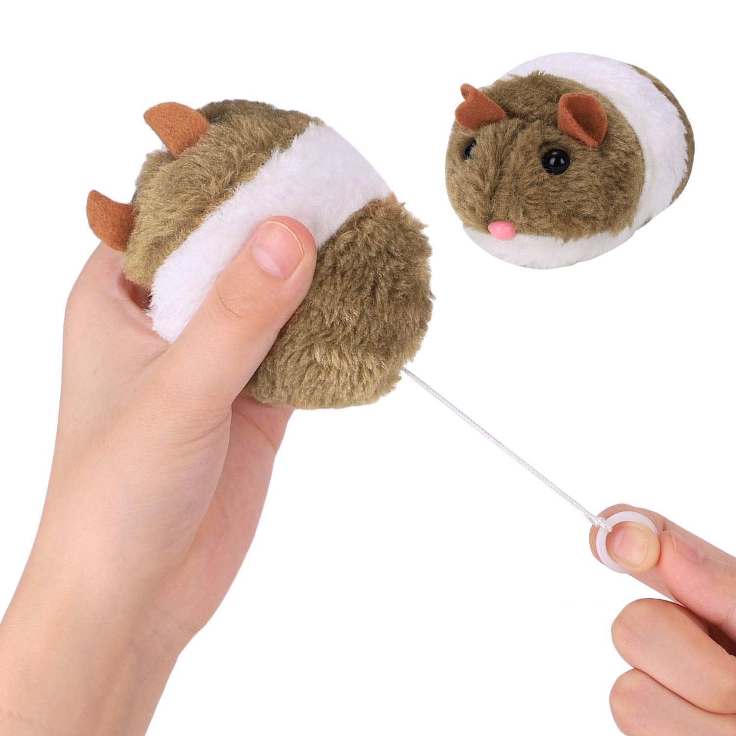 Cat Scratcher Mat With Interactive Mouse Toy, Cat Scratching Post Natural Sisal Table Leg Scratch Wrap Cat Grinding Claws Scratc