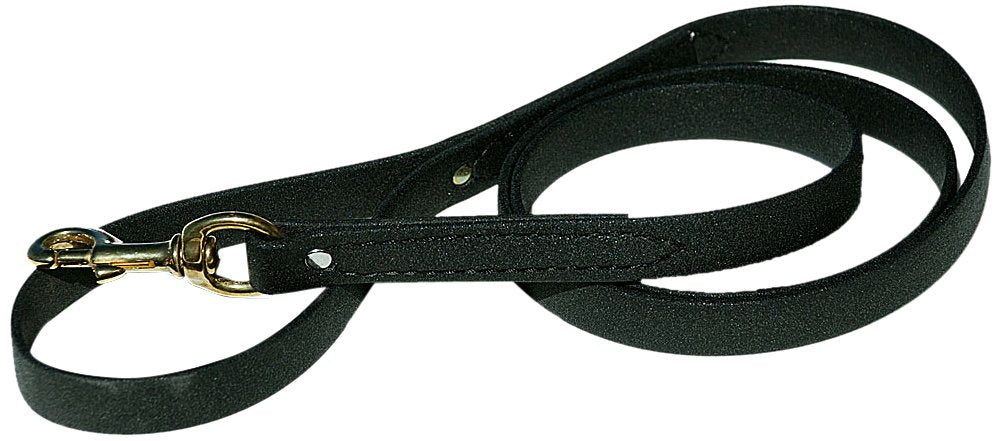 Ray Allen Mfg Signature K9 Biothane Leash, 5-Feet X 3/4-Inch, Black