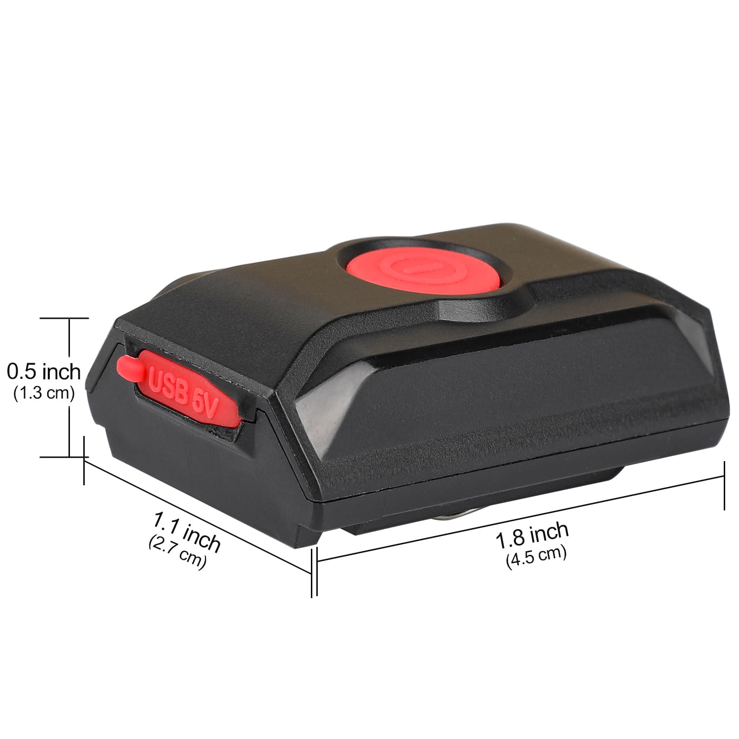Bipawti 230Mah Rechargeable Battery Box Light Up Dog Harness Accessories